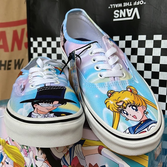 Vans Authentic Pretty Guardians & Tuxedo Mask Sailor Moon Men’s sneakers - Picture 8 of 16